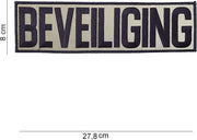 Embleem Beveiliging groot stof