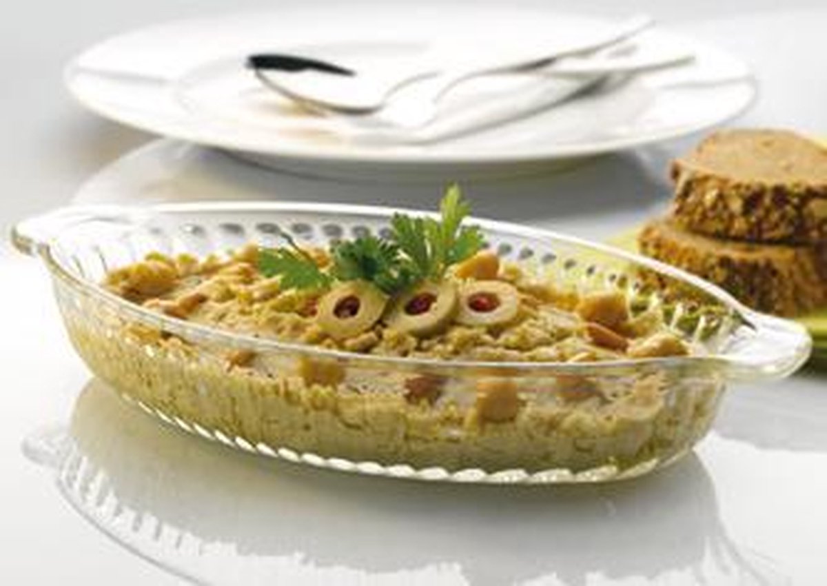 Borcam Ovaal Ovenschaal - 250ml - 20cm x 13cm