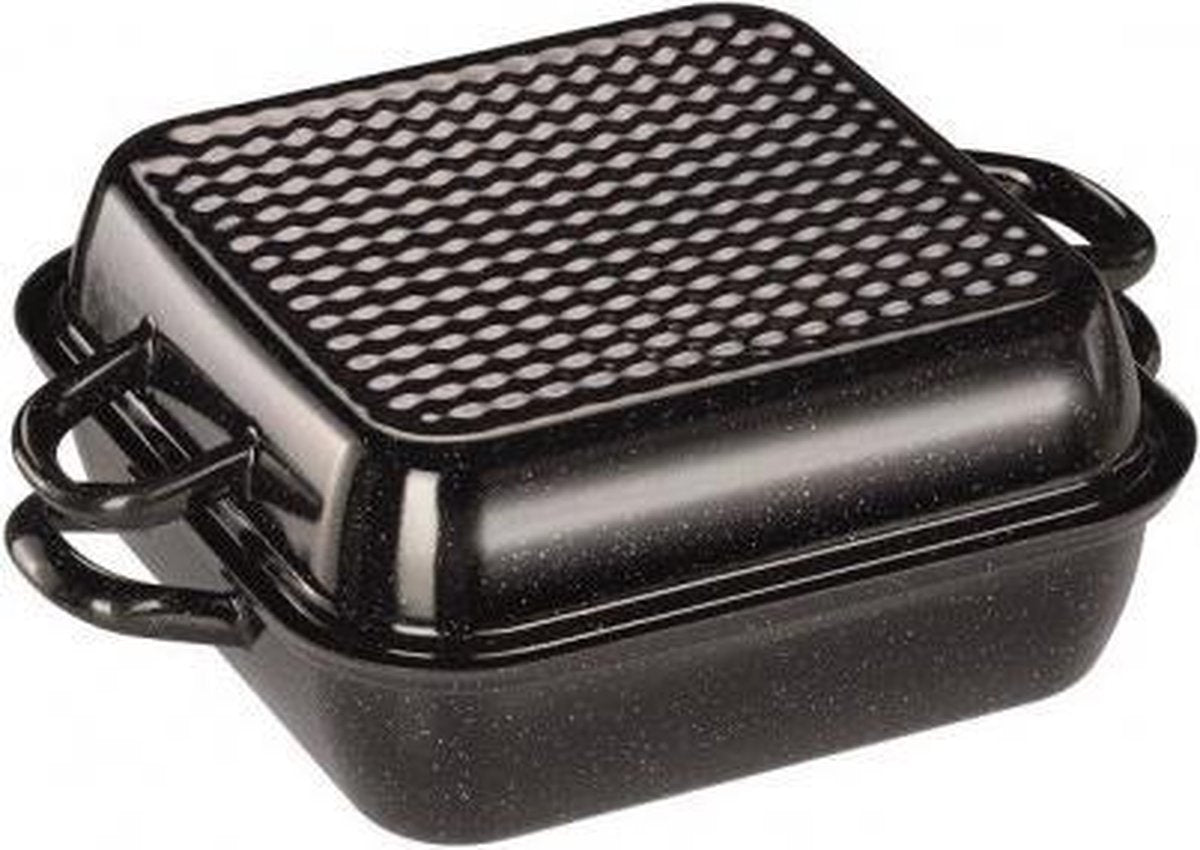RIESS Braadschaal - Black - 26x26 cm