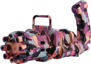 GatLing Bellenblaas Machine Pistool Camouflage Pink Bubble Gun