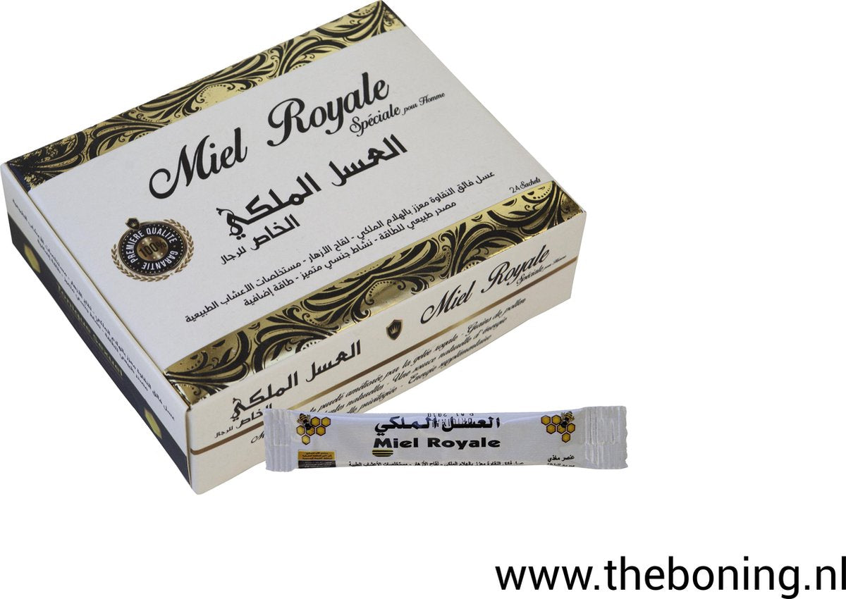 Miel Soedan Bio - 100% natuurlijk - Extreme Libido & Testosteron Verhogende Middel - 24 Liquid Sticks