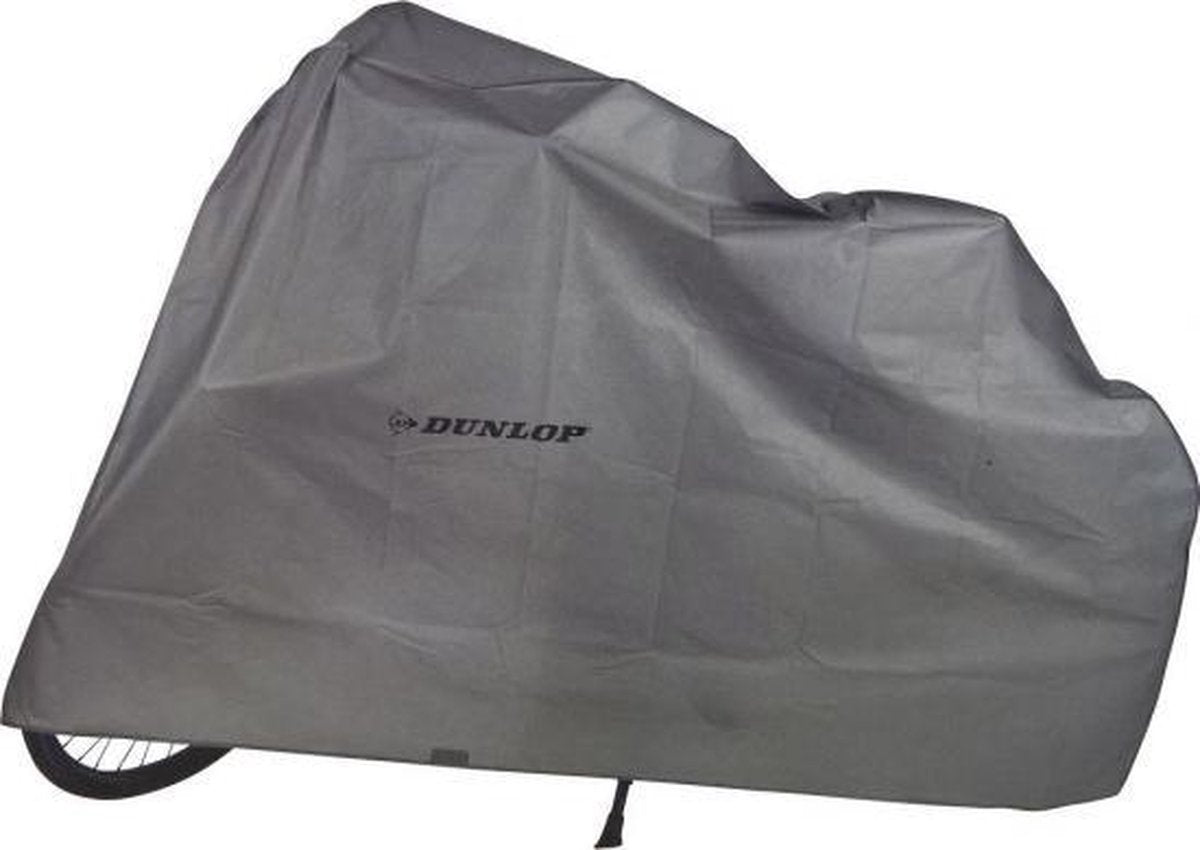 2x Dunlop fiets/scooter beschermhoezen - afdekhoezen