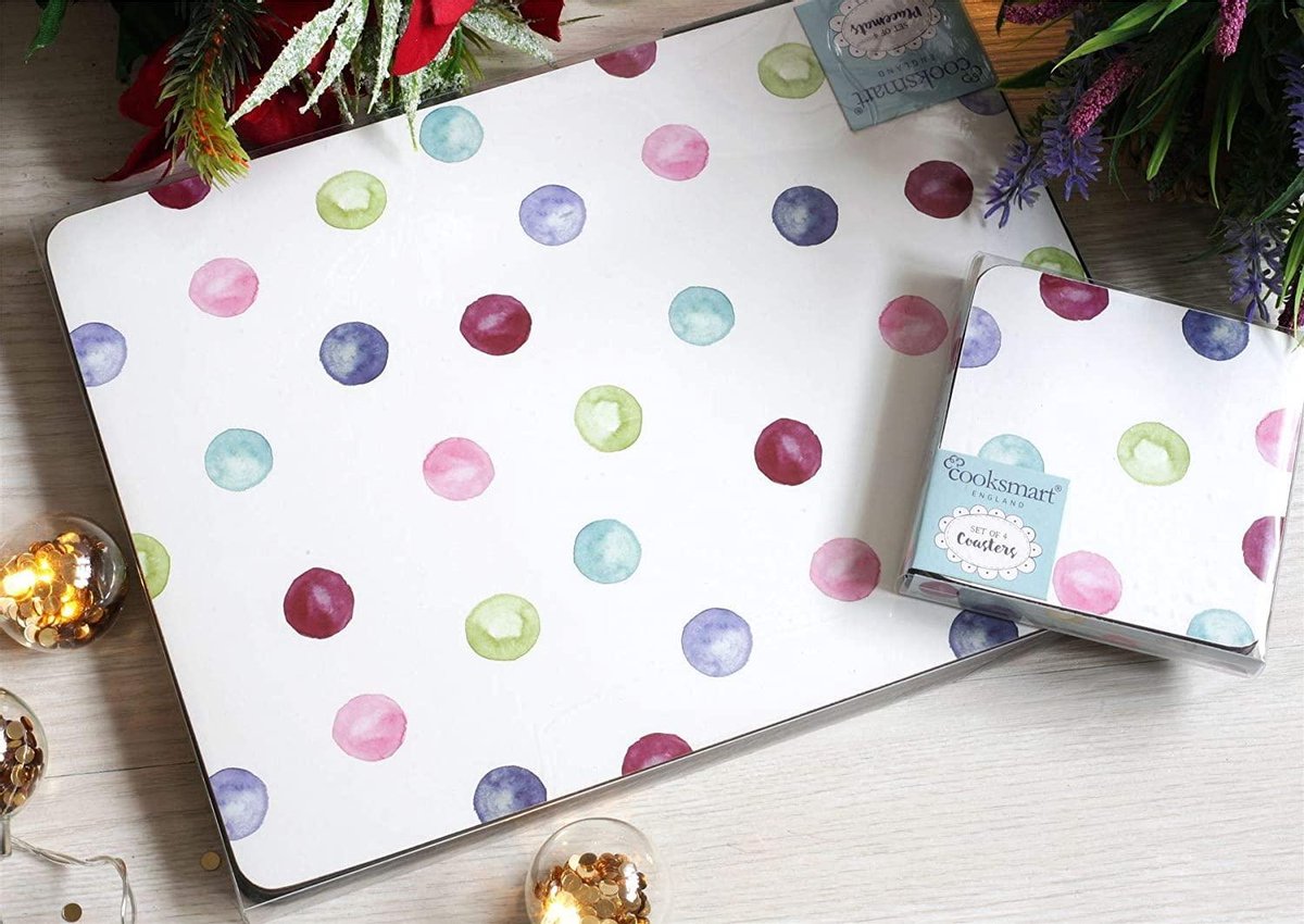 Cooksmart Spotty Dotty - Placemat (Per 4 st)