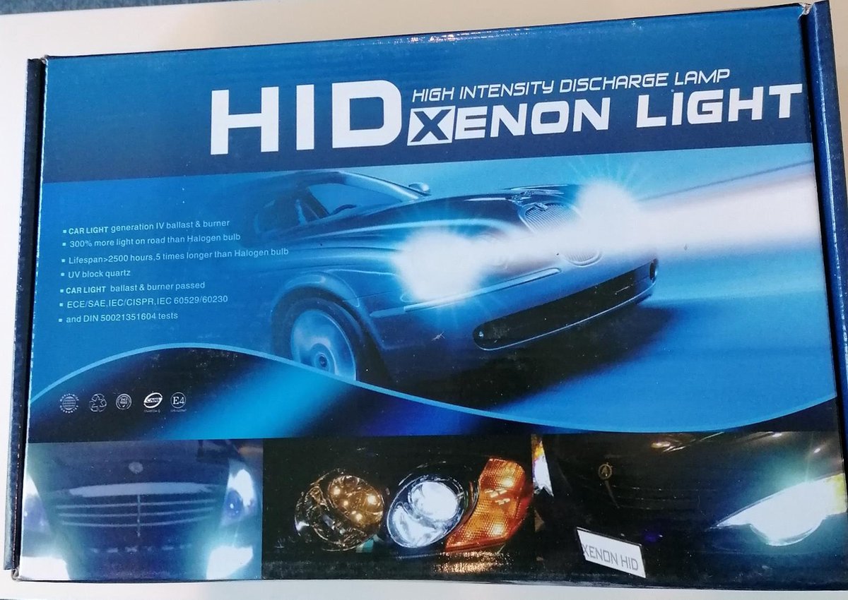 Xenon H/7 - HID Koplamp - Complete Set - Met Stroomregelaar!