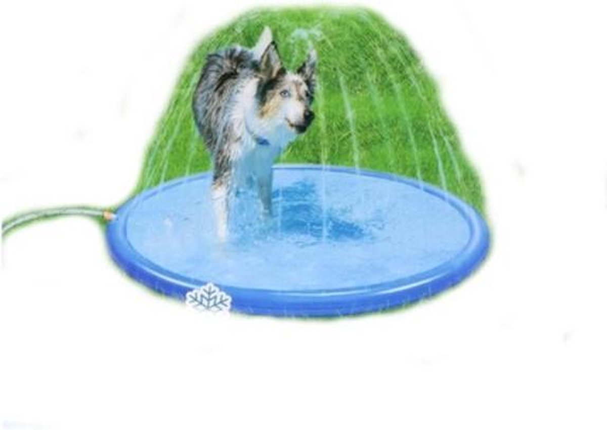 RelaxPets - Coolpets - Pool Sproeier - Spelenderwijs Afkoelen - Zwembad met Sproeier - Sprinkler - 31x31x6cm