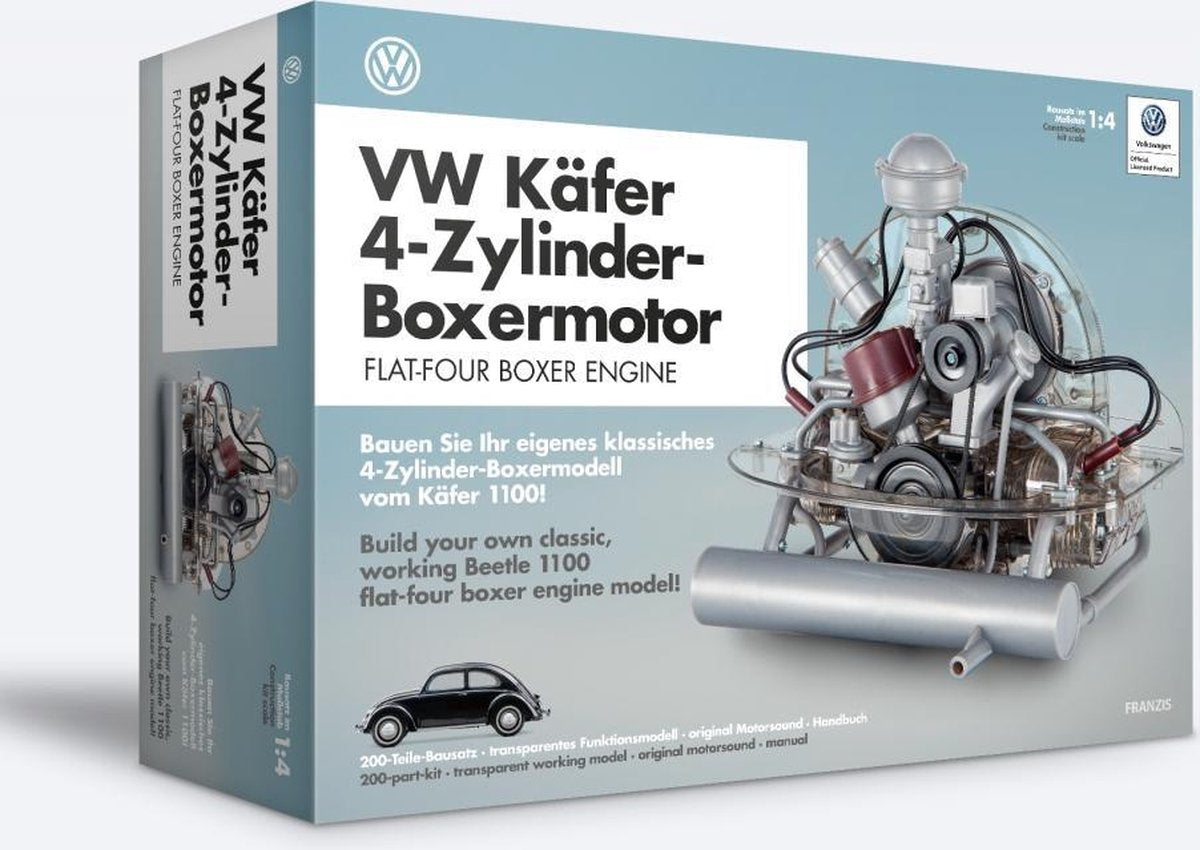 Franzis - Vw Beetle 4 Cylinder Boxer Engine 1:4 - FR67038