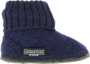 Bergstein Cozy Sloffen - Navy - Maat 33