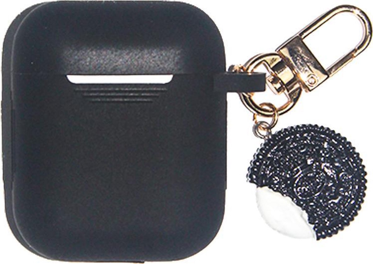 Cookie  - AirPods Case - Black - AirPods 1 en 2