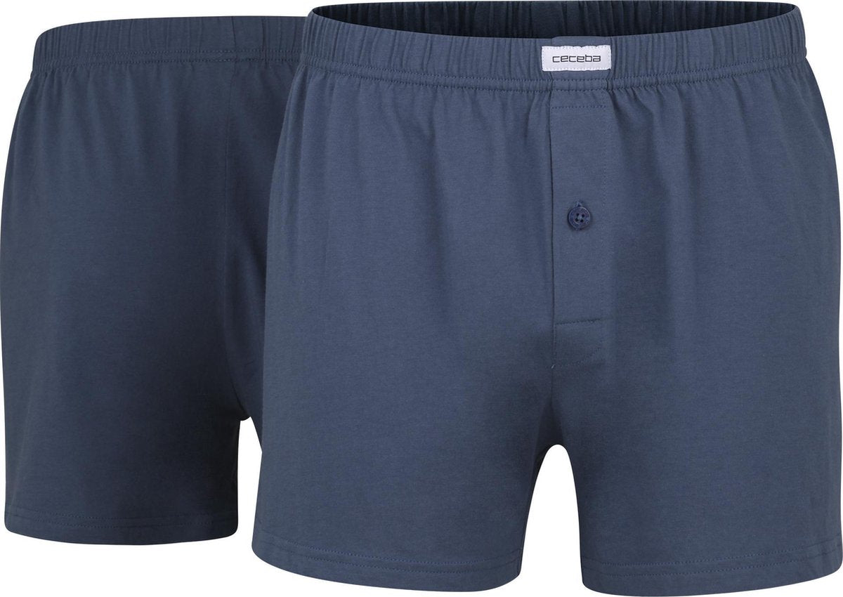 Ceceba heren boxershort 2-pak 2675  - XXXL  - Blauw