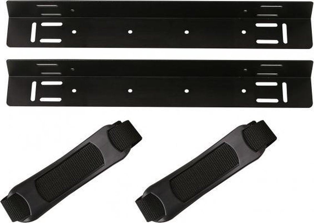 Techly ICA-CS 60 Desk-mounted CPU holder Zwart CPU-houder