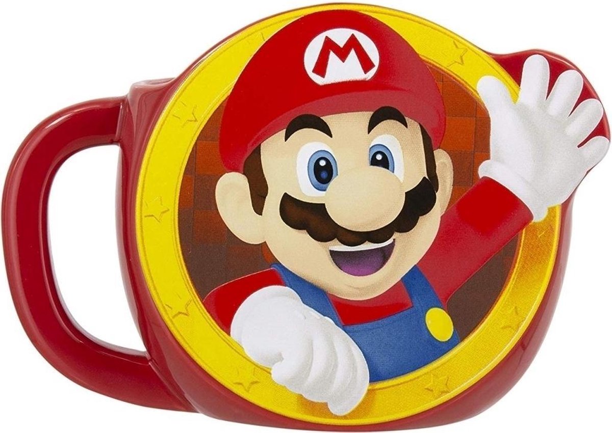 Super Mario - Mario Shaped Mug