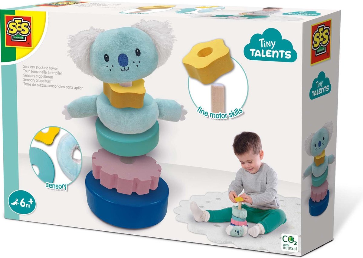 SES - Sensory Stapeltoren - Tiny talents
