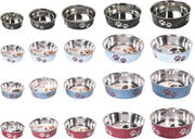 Bowl bella paw motive blue