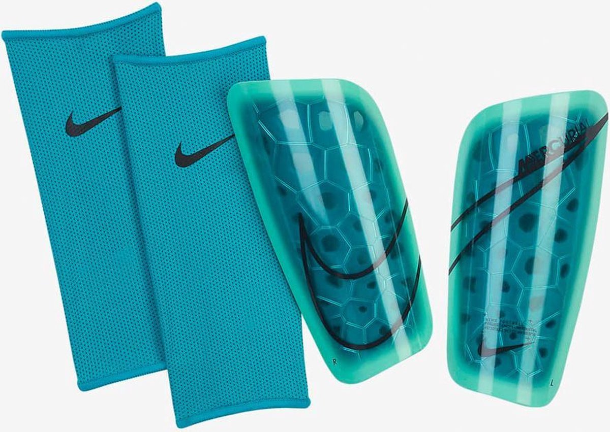 Nike Mercurial Lite scheenbeschermers blauw