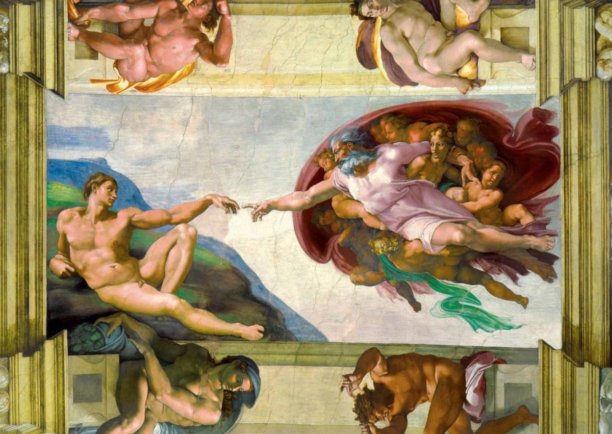Michelangelo - The Creation of Adam