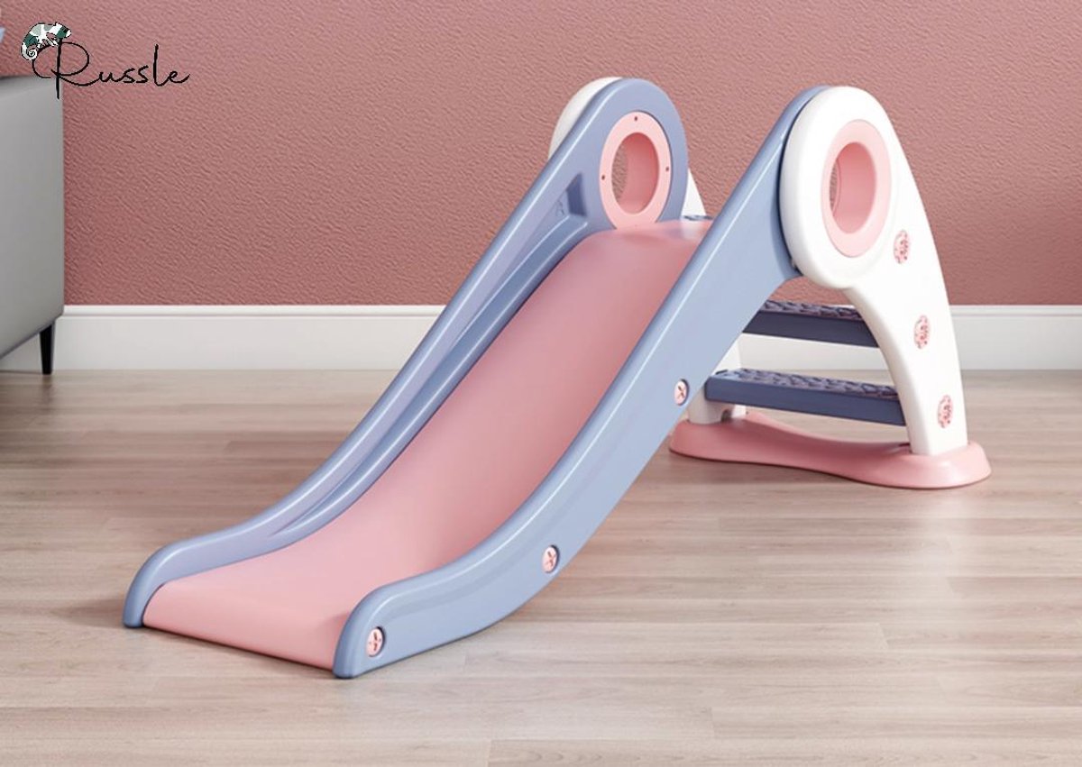 Glijbaan opvouwbaar Roze Paars