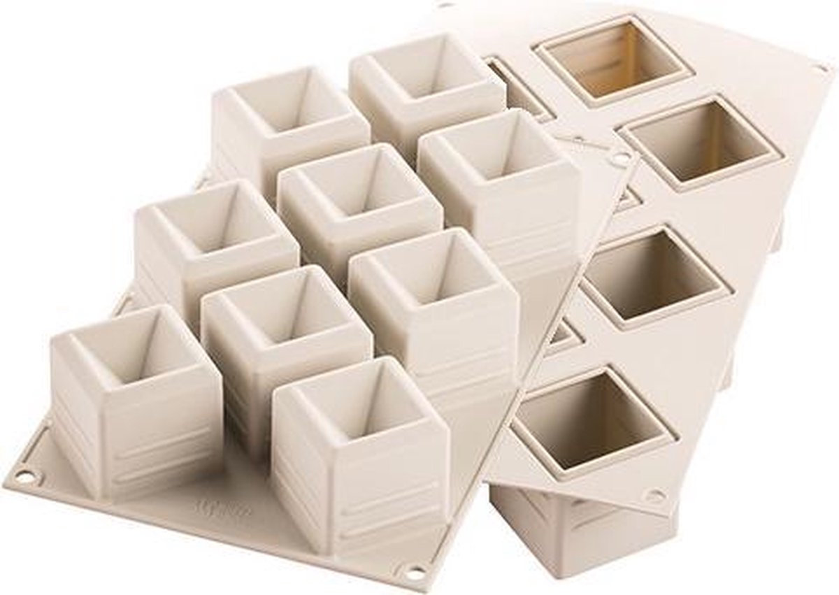 MOSAICO - SILICONE MOULD N.9 50X50 H 50 MM
