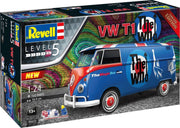 1:24 Revell 05672 Volkswagen VW T1 Bus - The Who - Gift Set Plastic kit