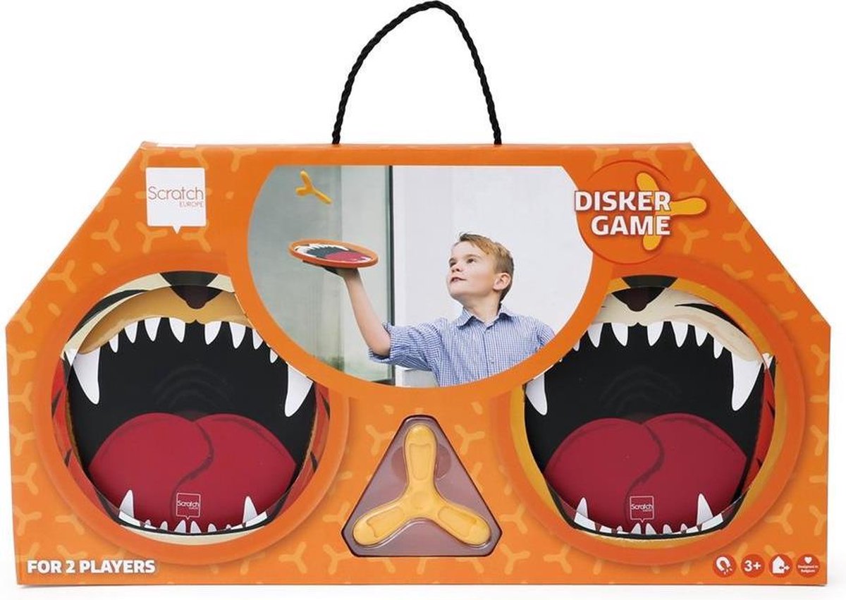 Scratch Magnetisch Duo-disker handspel - Tijger& Leeuw