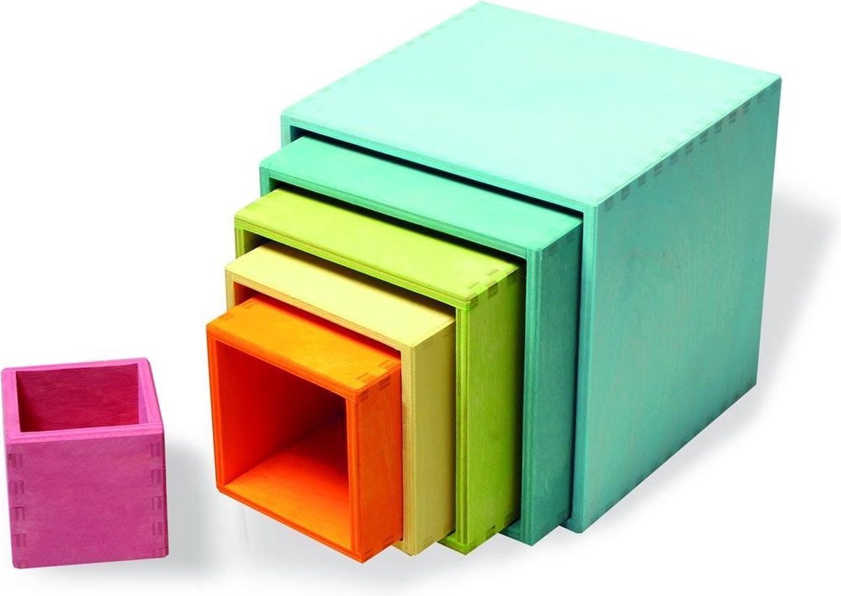 Grimm's Large Pastel Set of Boxes