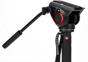 Manfrotto Video Monopod Alu 4 sectie met MVH500 head