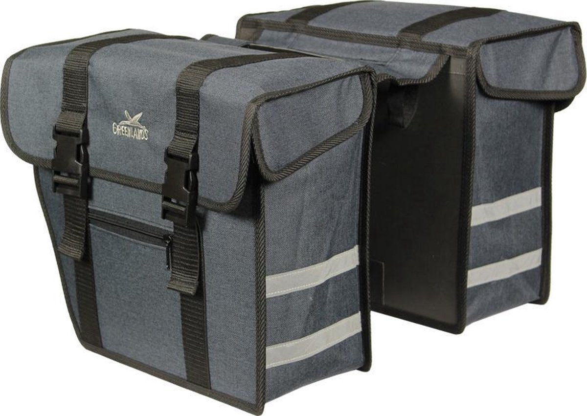 Eco Friendly tas dubbel grijs