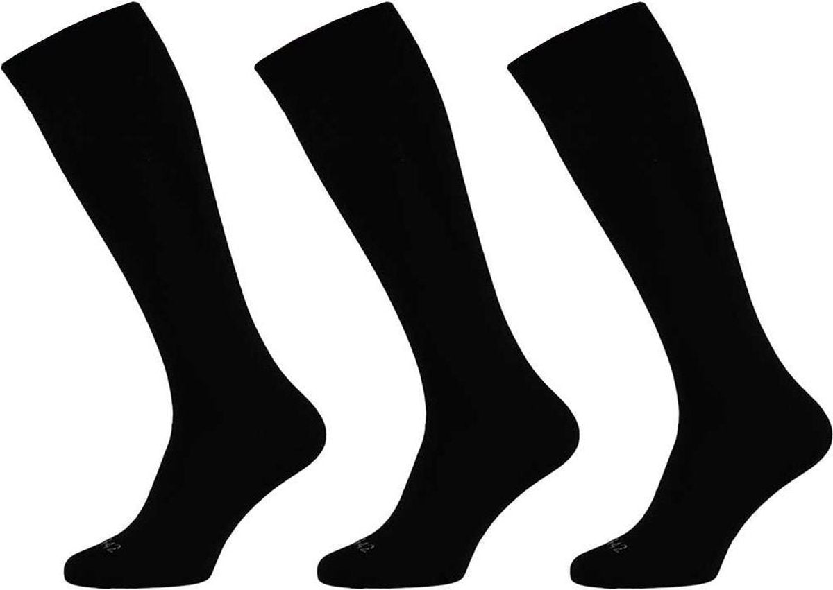 6-Pack Merino Wollen Kniekousen 120102000 Apollo - zwart - 43-46