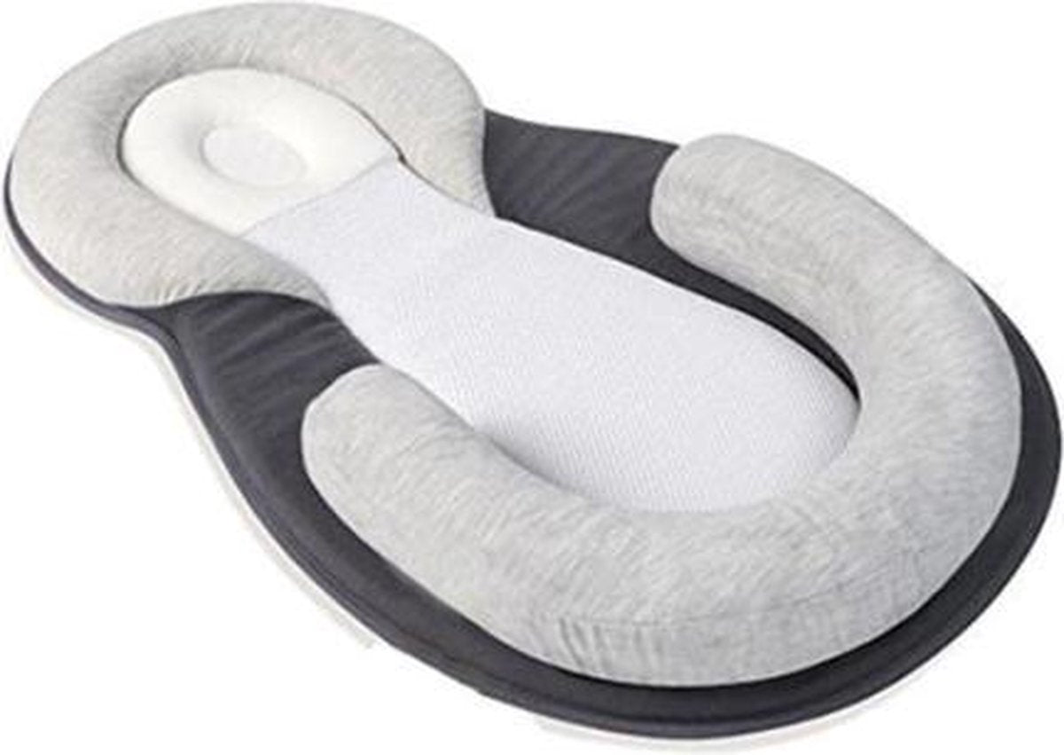 Babynest - Babynestje - Draagbaar Babybed - Baby Bedje - Zacht Katoen - Baby Matras - Baby Kussen