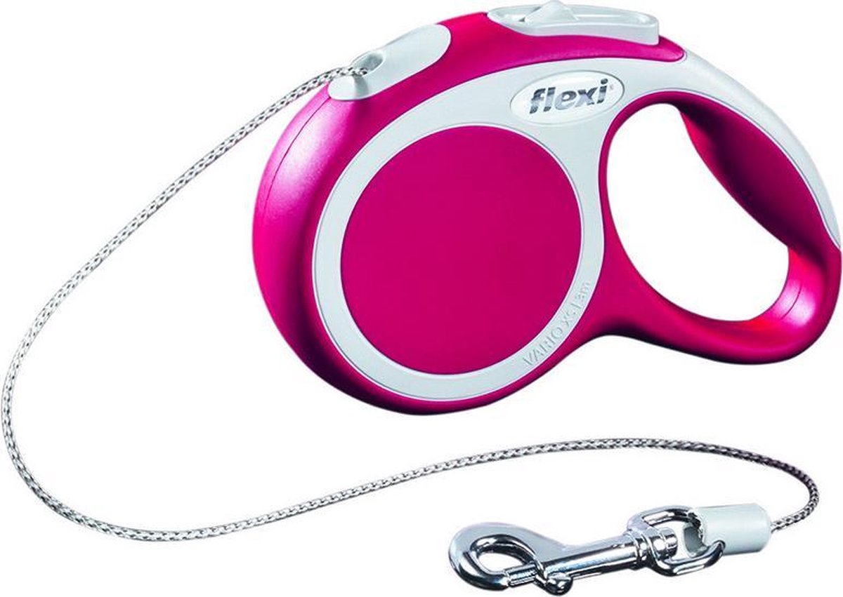 Flexi Vario Hondenriem - Rood - XS - 3 M
