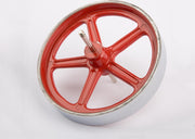 Wilesco - Schwungrad 100 Mm Rot/nickel D20 D24 - WIL01690 - modelbouwsets