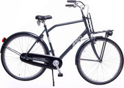 Amigo Forest - Transportfiets 28 inch - Herenfiets met voordrager - Grijs
