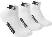 Starter - 3-Pack Quarter Socks - Wit - Algemeen - maat  43 - 46