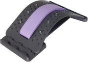 Fit & Vitaal Backstretcher - Rugstretcher - Backstretcher voor Houding Correctie - Magnetische Acupunctuur - Verstelbaar - Rugmassage - Paars