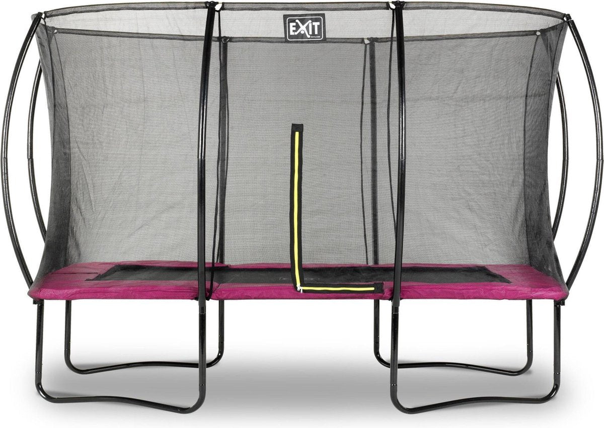 Trampoline EXIT Silhouette - 244x366cm - roze