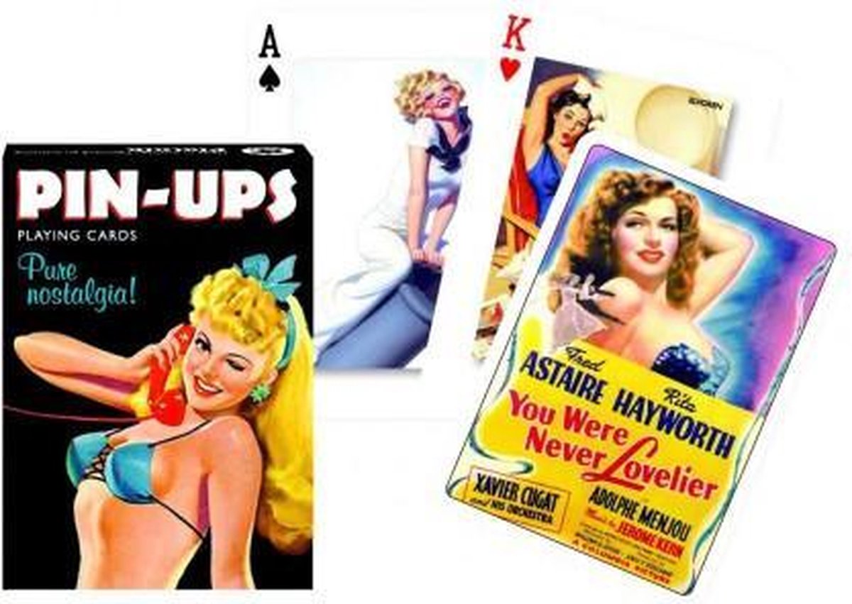 Pin-Ups Speelkaarten - Single Deck