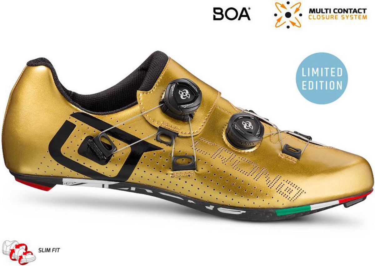 Crono CR-1 Fietsschoenen Goud - Maat 44