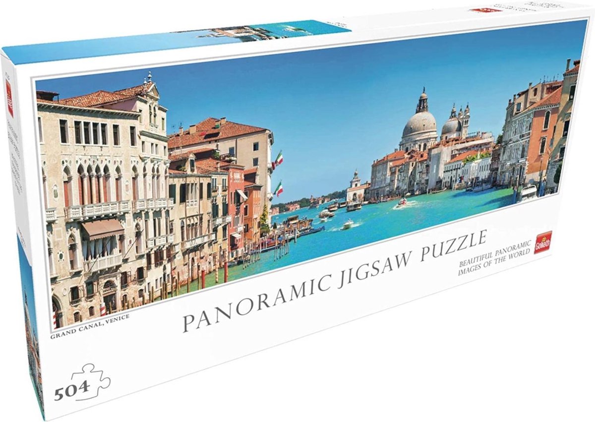 Goliath Legpuzzel Panoramic Venetië-grand Canal 504 Stukjes