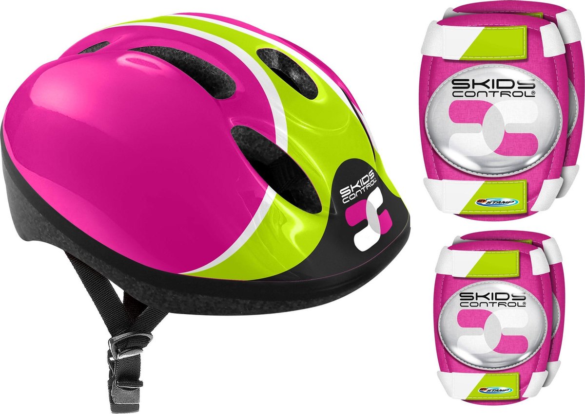 Skids Control 5-delige Beschermingset - Roze - 52-56 cm