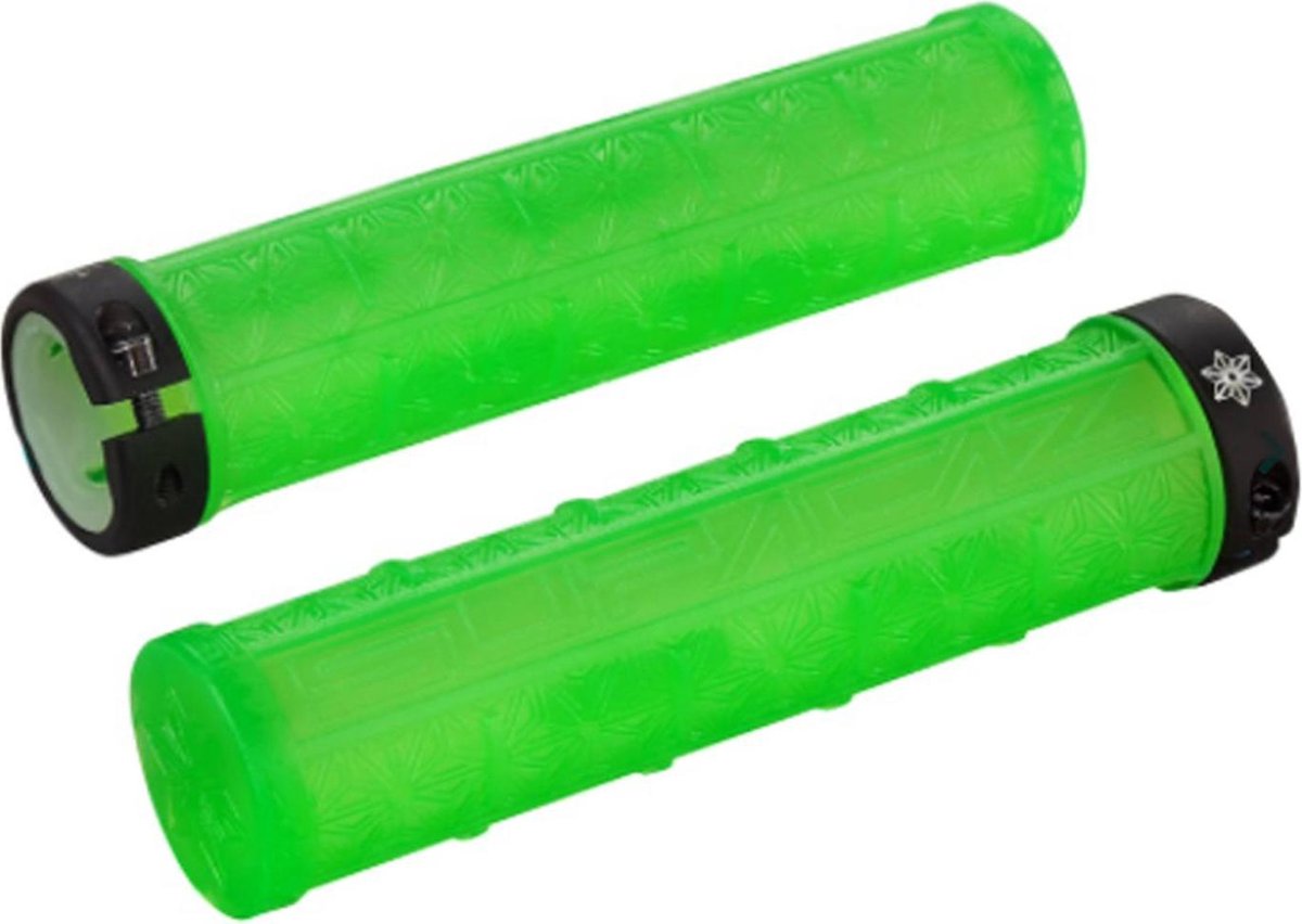 Handvaten Grizips  Neon Green N Clear Lock On