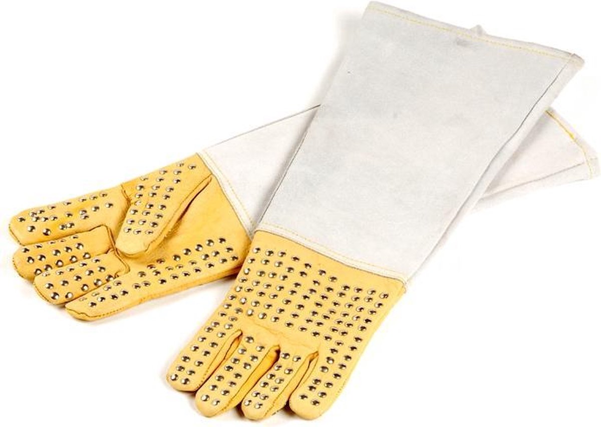 RepTech Dierenhanschoenen Zacht Leer met pins 64cm