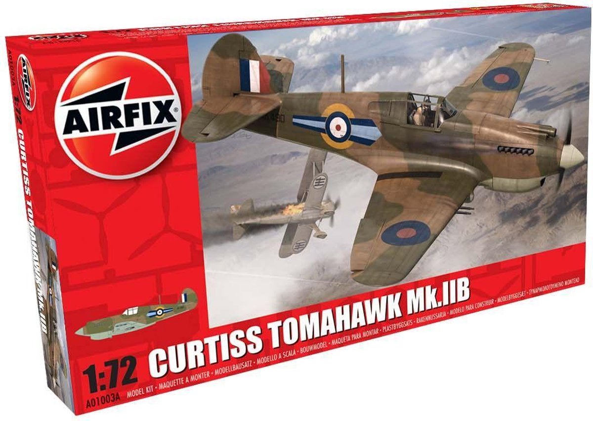 Airfix - Curtis Tomahawk Mk.iib (Af01003a)