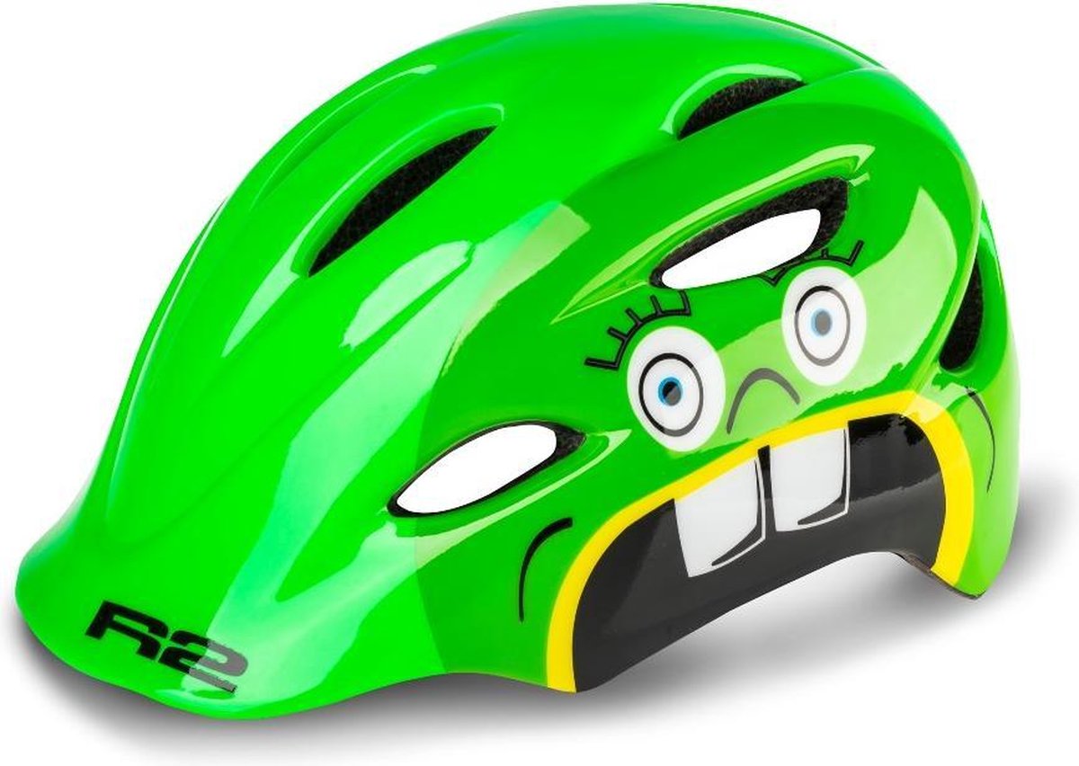 R2 Ducky Fietshelm kinderen Groen XS (48 - 52cm)