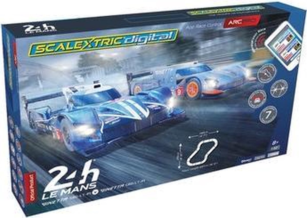 Scalextric - Arc Pro 24h Le Mans Set 2 X Ginetta's  (7/19) * (Sc1404) - modelbouwsets