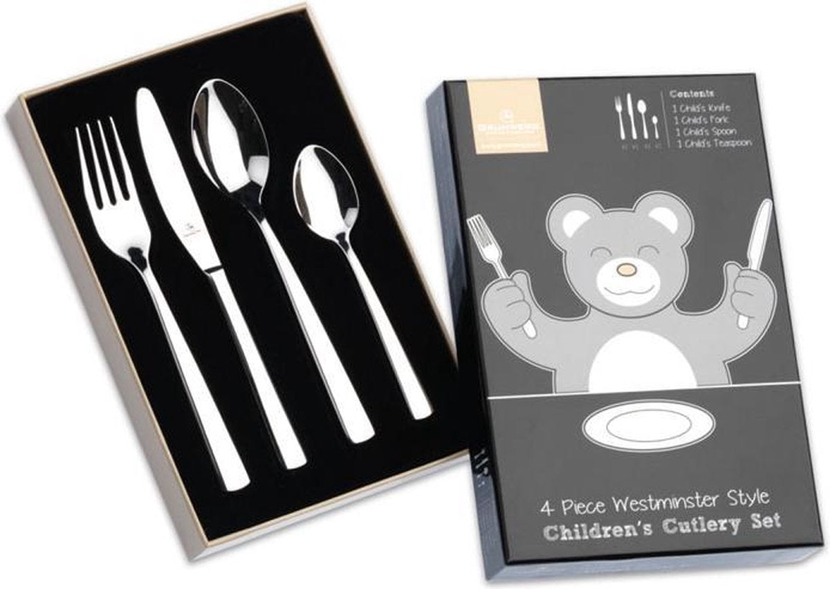 4-delige Kinderbestekset Westminster - Grunwerg