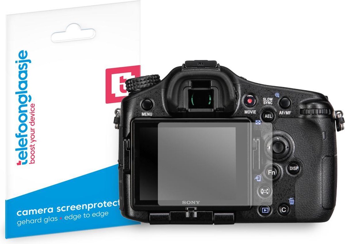 Sony Alpha A77 II screenprotector gehard glas