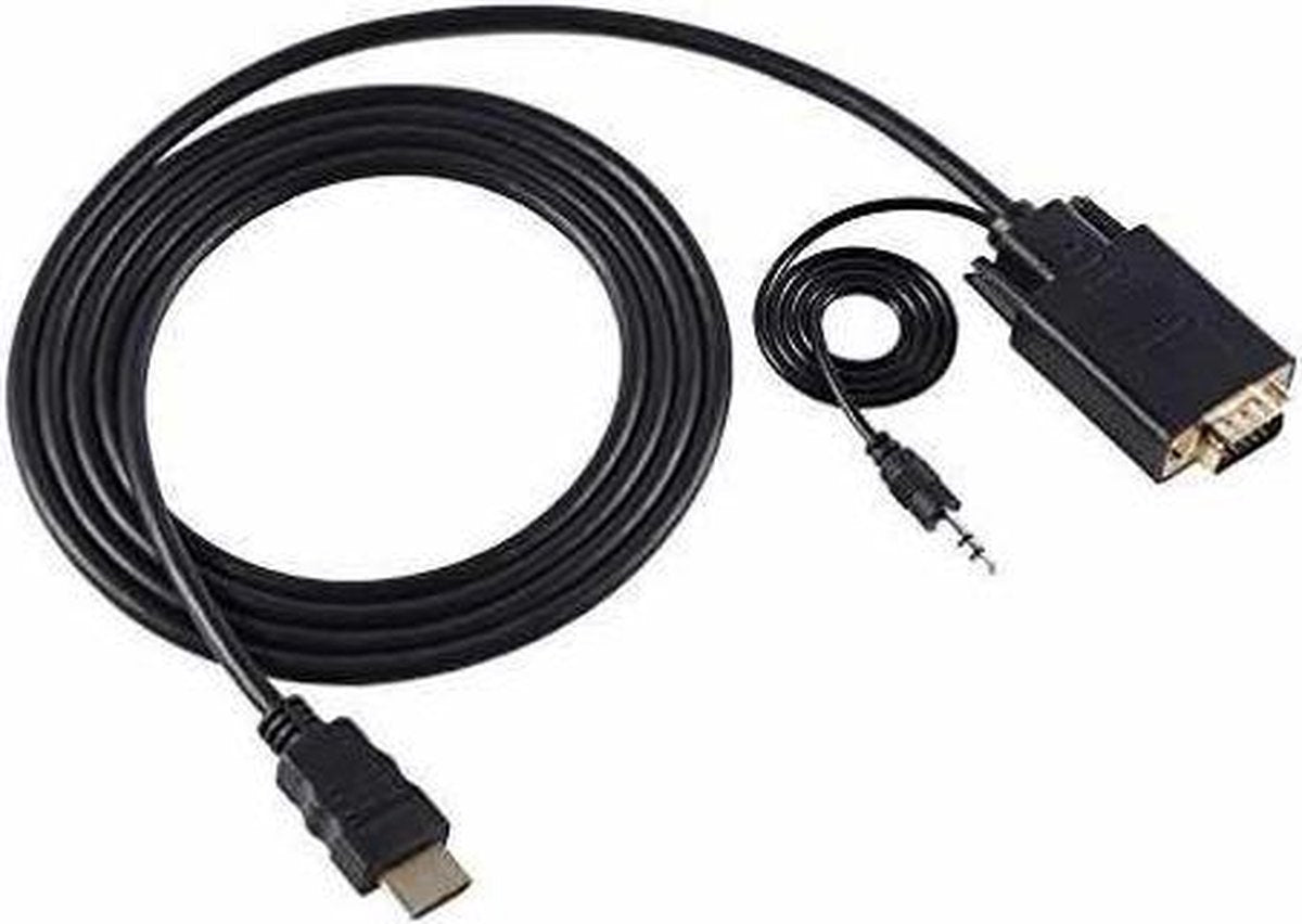 HDMI naar VGA kabel met audio