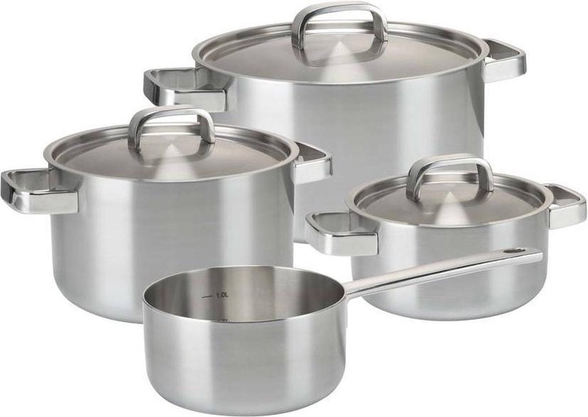 Bourgini Classic Deluxe pannenset - 4-delig