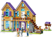 Brickzz | Speelhuis - Mia's Huis - Villa - Manage - Paarden - Friends - Konijn - Meiden - Dieren - Girls - Huis - Speelfiguren - Geschikt voor LEGO Friends - Compatibel met LEGO - 805 Bouwstenen