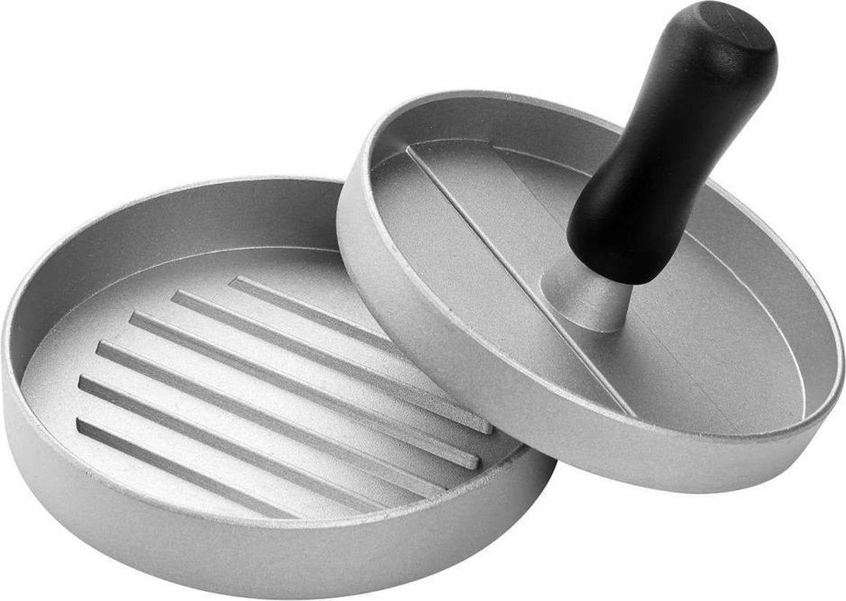Krumble Hamburger Pers - Anti-aanbaklaag - Hamburgervormer - Aluminium