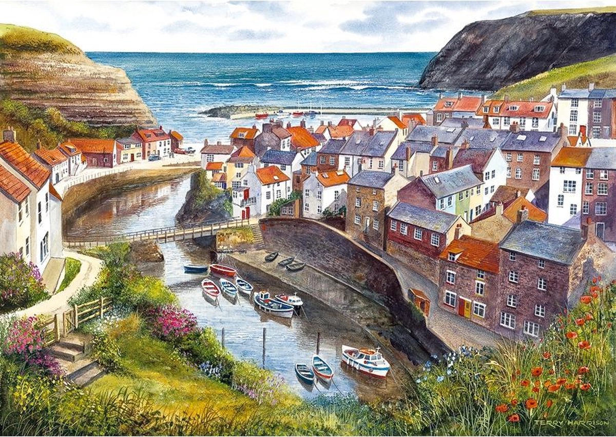 Gibsons puzzel Staithes - 1000 stukjes